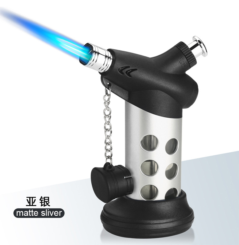 High-temperature double direct impact igniter, ceramic core, inflatable metal welding torch, igniter, barbecue cigar pic 15