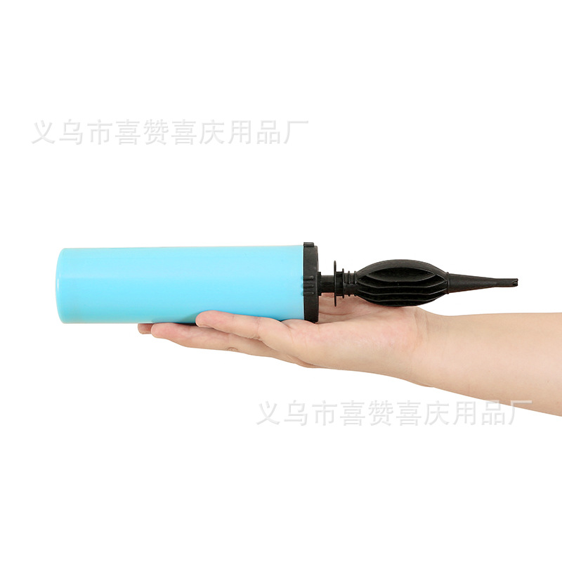 马卡龙色手推气筒 气球充气泵手推气筒气球打气筒详情13