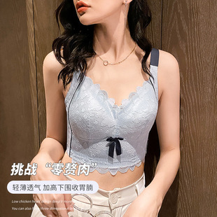 For women, there are large-sized lace front-opening adjustable bras and undergarments for export pic 9
