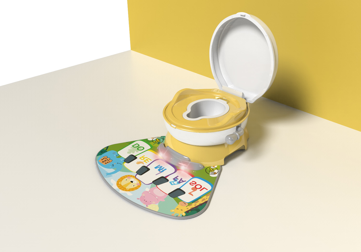 婴儿三合一坐便器 婴儿如厕训练马桶 Trainning Potty详情2