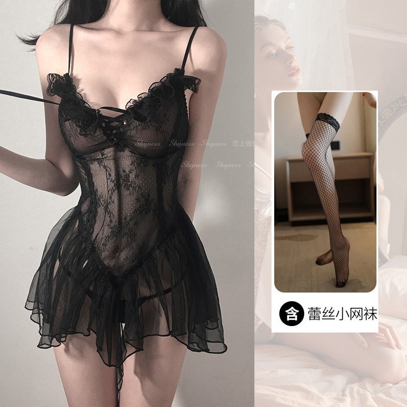 性感情趣内衣透明睡衣性趣调情制服诱惑挑逗用品激情套装透视N-3详情5