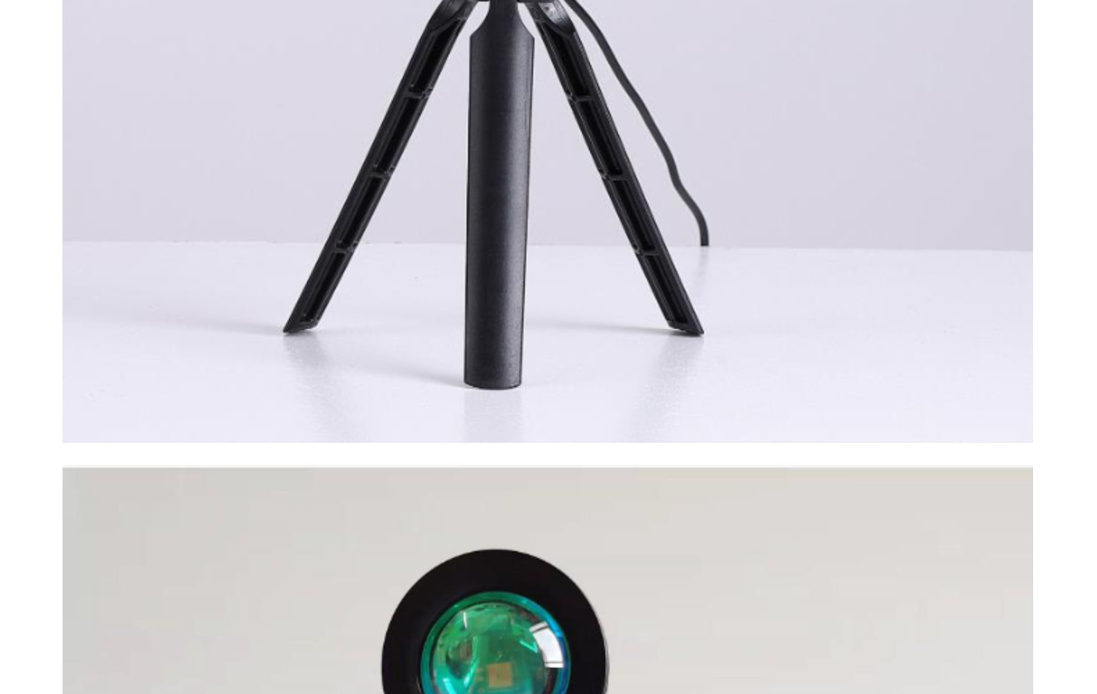 مصابيح RGB16 العابرة للحدود التي تراشق الشمس، والمصابيح التي تعمل من بُعد ثلاثية القوائم، ومصابيح غروب الشمس من المخالب الثماني pic 11