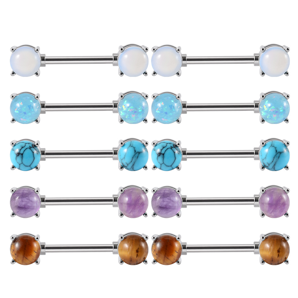 跨境黑皮革项圈链条皮质钉心项圈颈带choker圆环项链颈链链条乳夹详情3