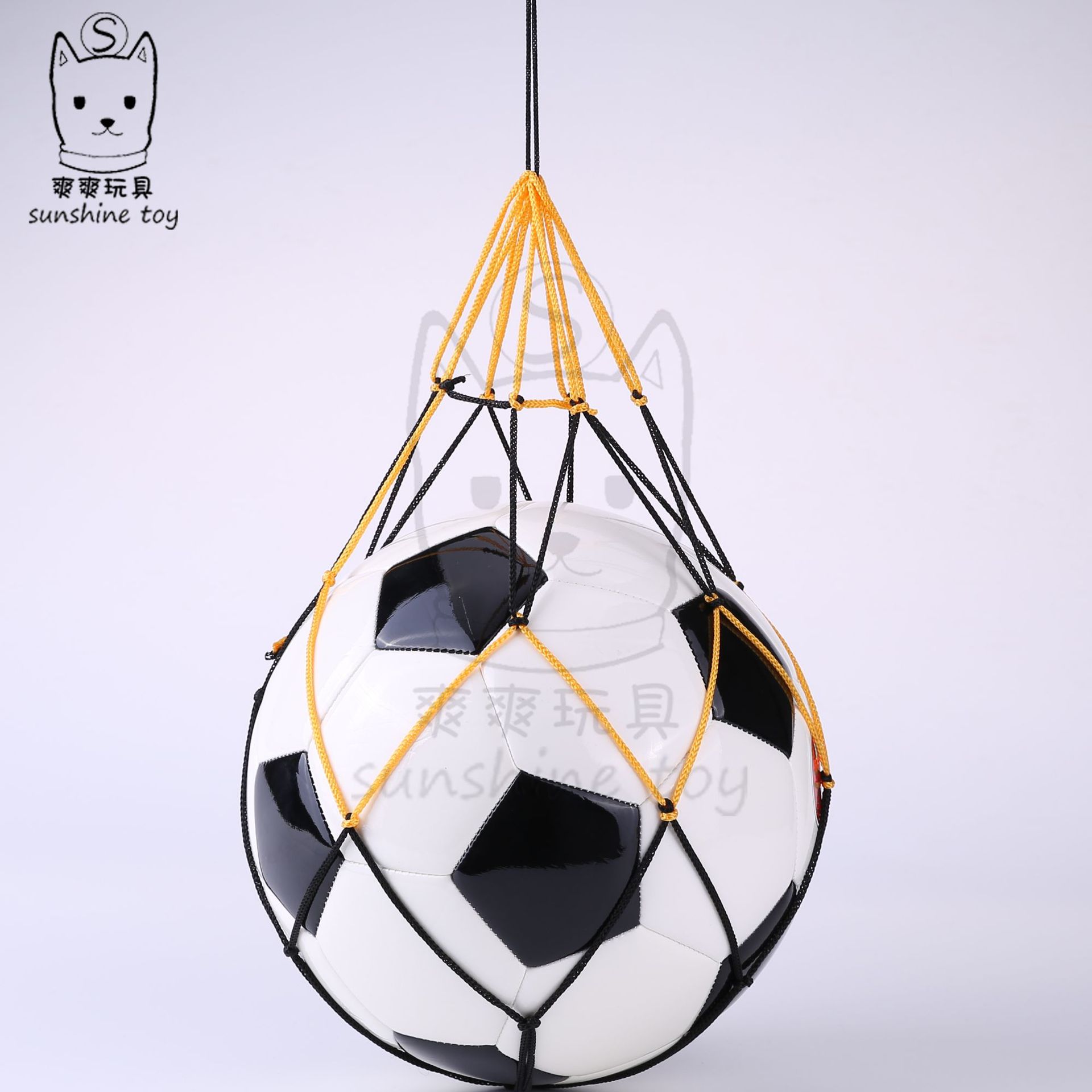 Factory direct sales of yellow and white football net bags, basketball net bags, nylon ball nets and air needle accessories pic 7