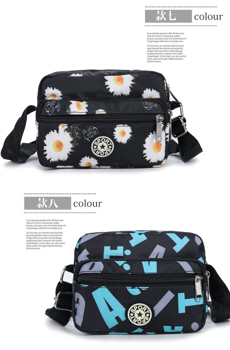 The manufacturer wholesals the new style of popular street stall supplies, casual and fashionable bags, and the new single-shoulder crossbody backpack for mommy pic 22