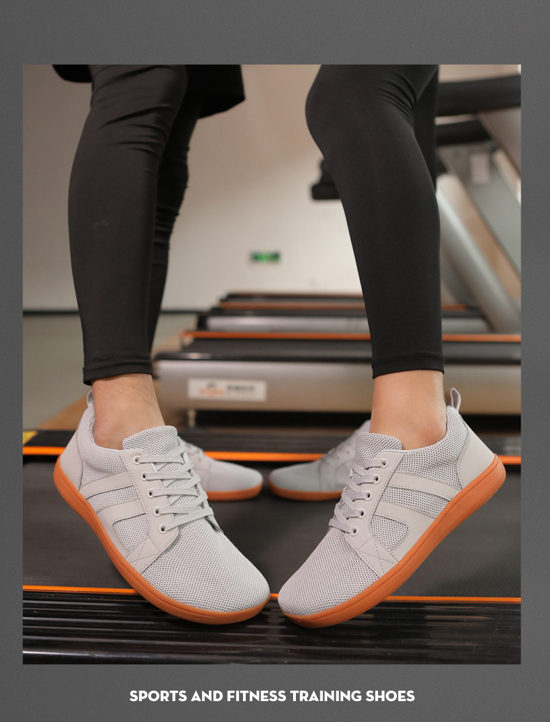 2024爆款平底休闲鞋男女宽楦飞织运动鞋情侣健身宽掌鞋详情41