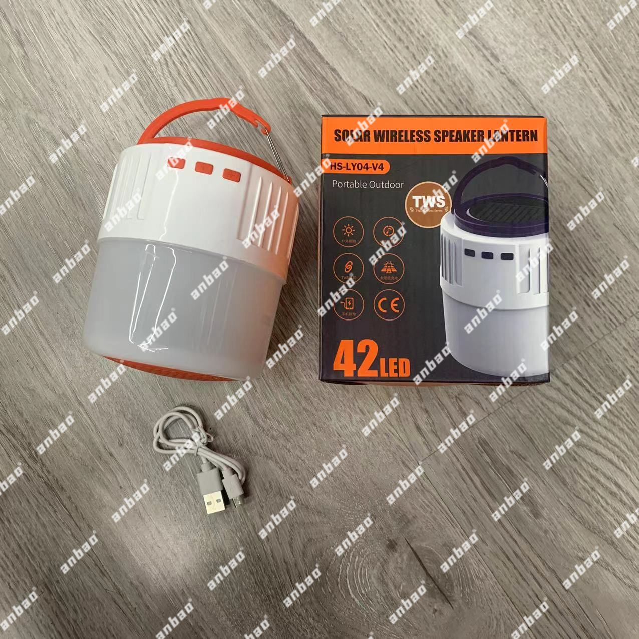 Solar camping lamps, LED mobile outdoor lighting lamps, USB charging street stalls, night markets, Bluetooth audio lamps, camping lamps pic 2