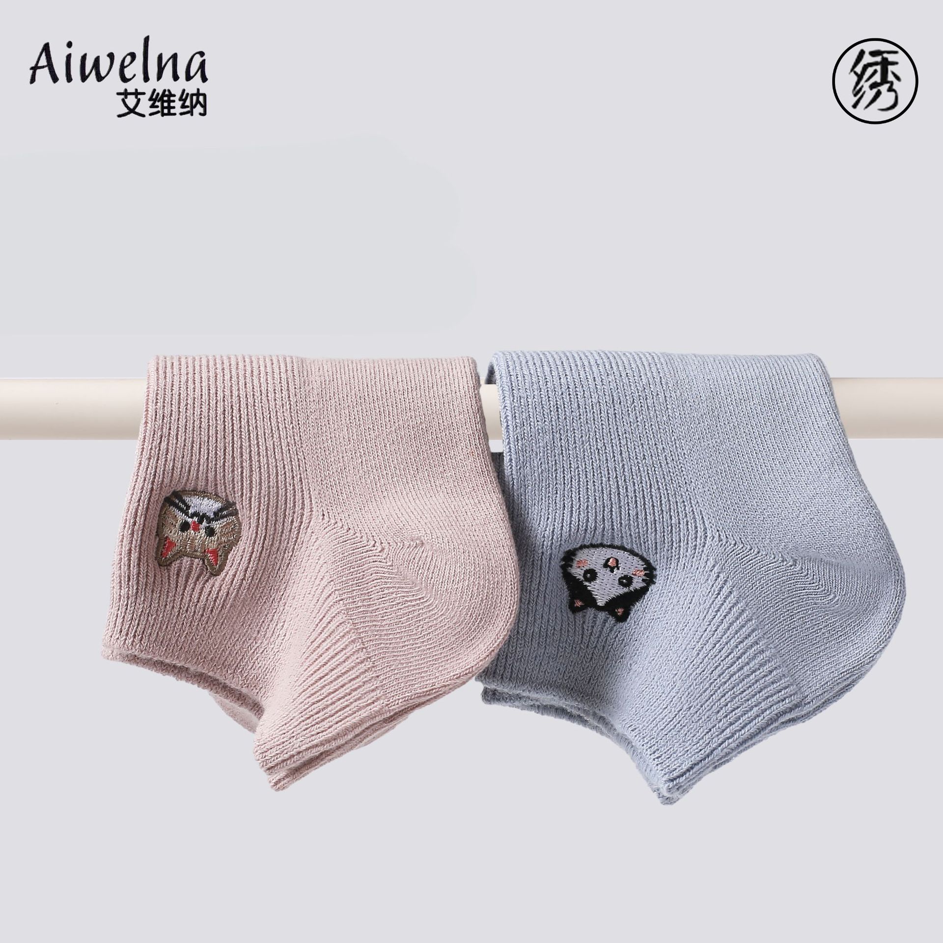 New high-end embroidered socks for spring and summer, deodorizing, comfortable, casual, trendy and fashionable, suitable for all seasons for both men and women pic 9