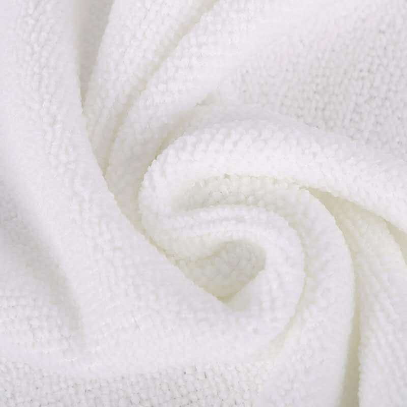Factory wholesale of bath cotton and white towels, hotel stock, hotel haircuts and foot massage disposable fine fiber towels pic 6