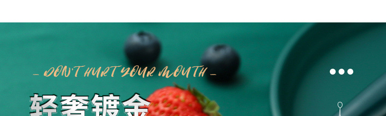 Wholesale of thickened stainless steel spoons with ceramic handles, Korean cute long-handled spoon tableware sets for household soups and meals pic 5