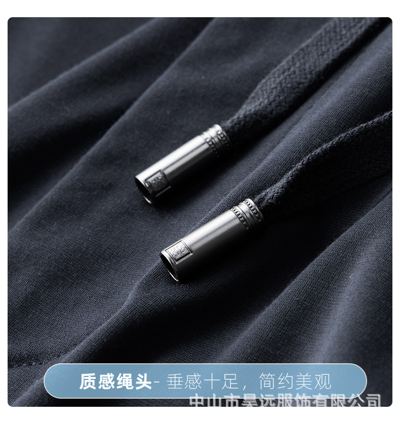 Summer open-collar loose straight-leg casual pants for men, copper-ammonia fiber stretch large-sized sweatpants for middle-aged dads pic 24