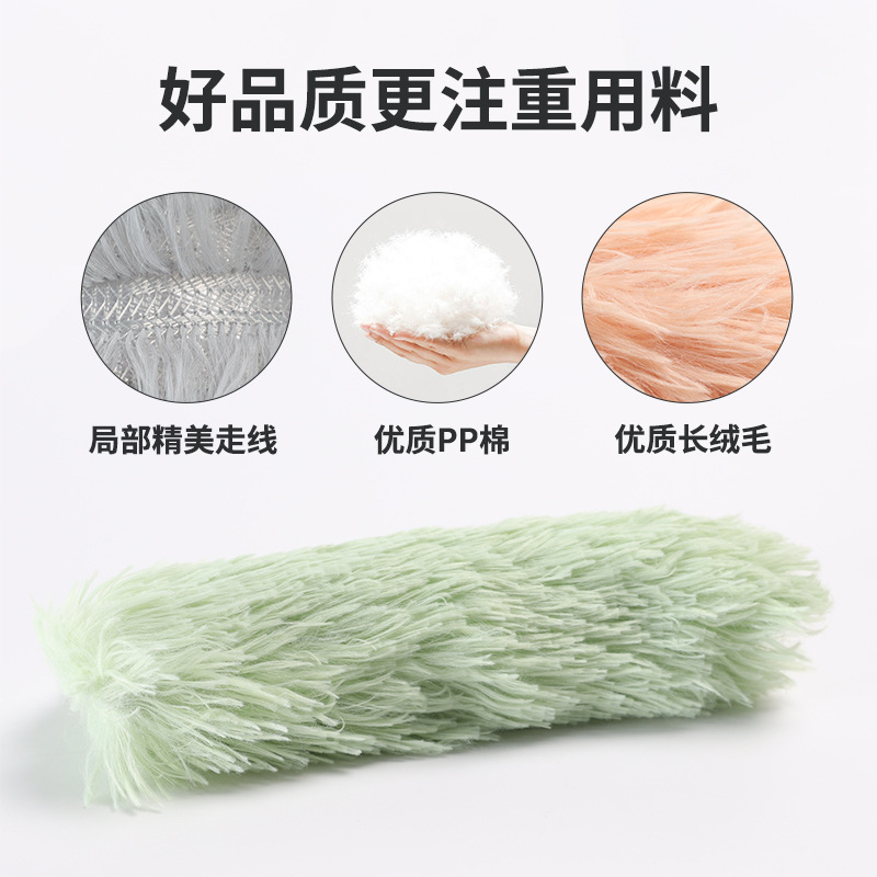 New cat toys, plush pillows, pet supplies, cat toys, biting interaction, self-entertainment, sound paper cat throw pillows pic 7