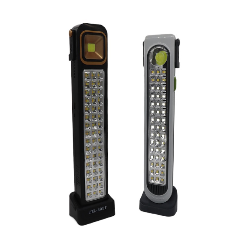 太阳能充电手提探照灯 户外家用便携led应急灯多功能手电筒批发详情6