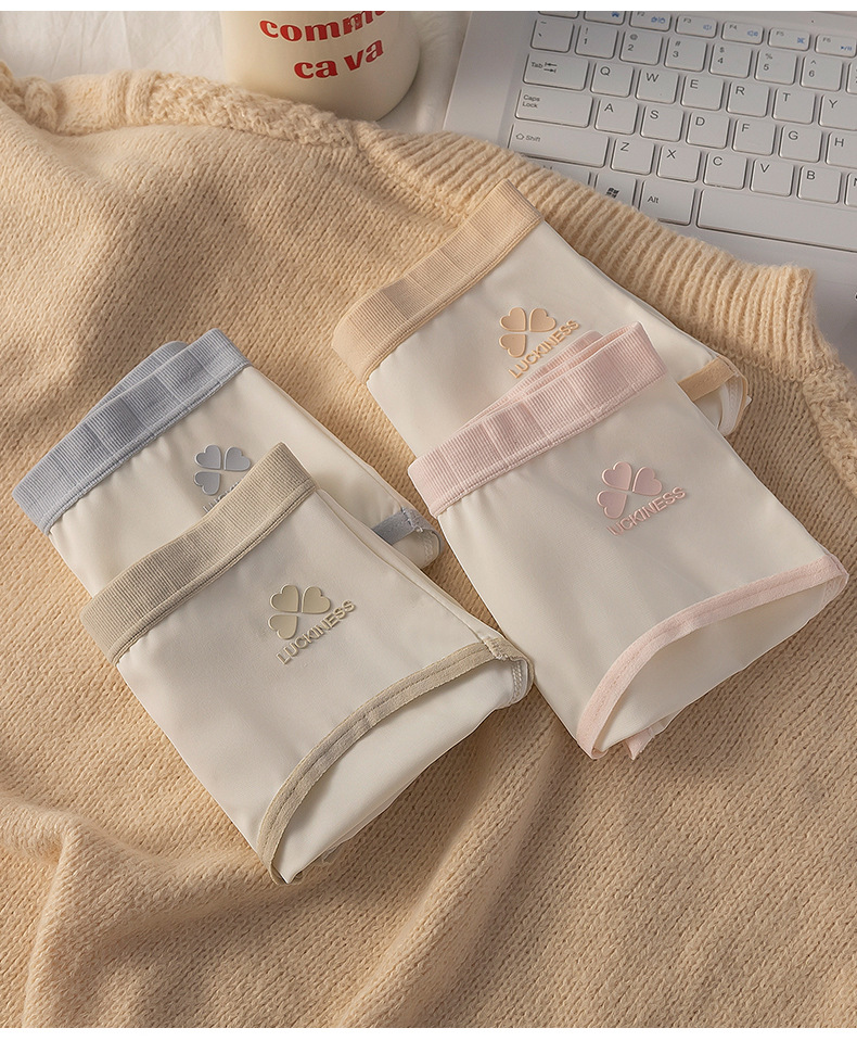 元集/冰丝内裤女中腰无痕透气三角裤聚乳酸抑菌底档贴身无感内裤详情41