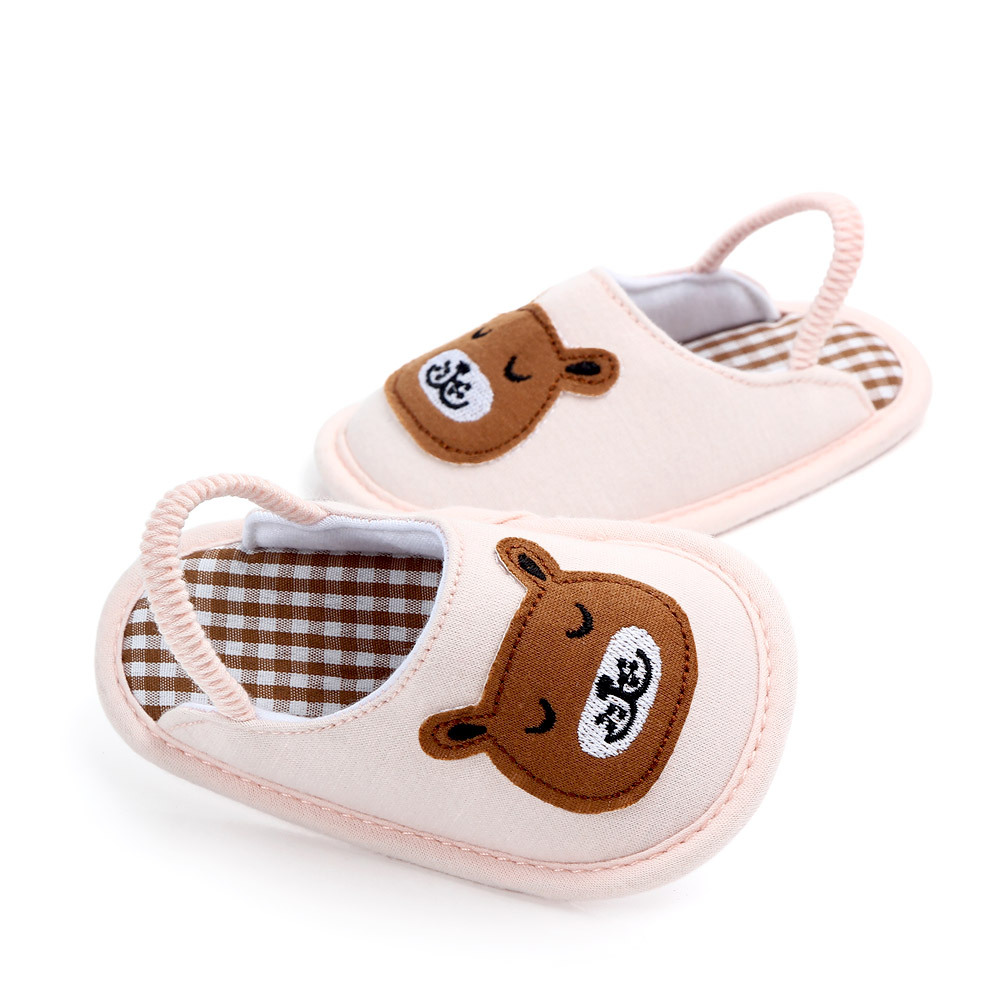 儿童拖鞋0-1婴儿家居地板鞋春秋棉布底防滑宝宝布拖鞋2085详情11