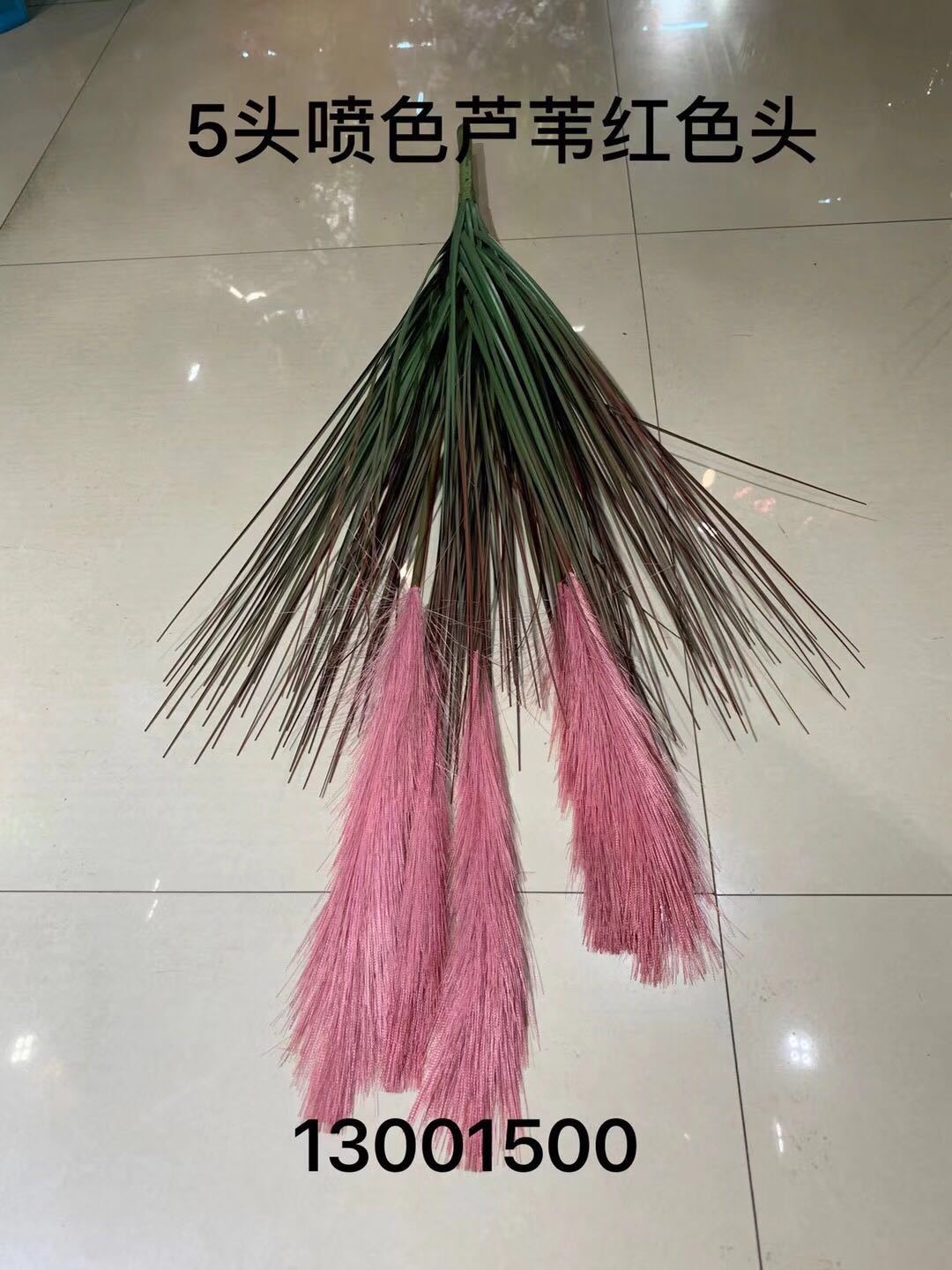 Bionic reed, pink muhly grass, sunny grass, indoor decorative green plants, potted plants, simulation plants, wedding props, decorative dogtail grass pic 15