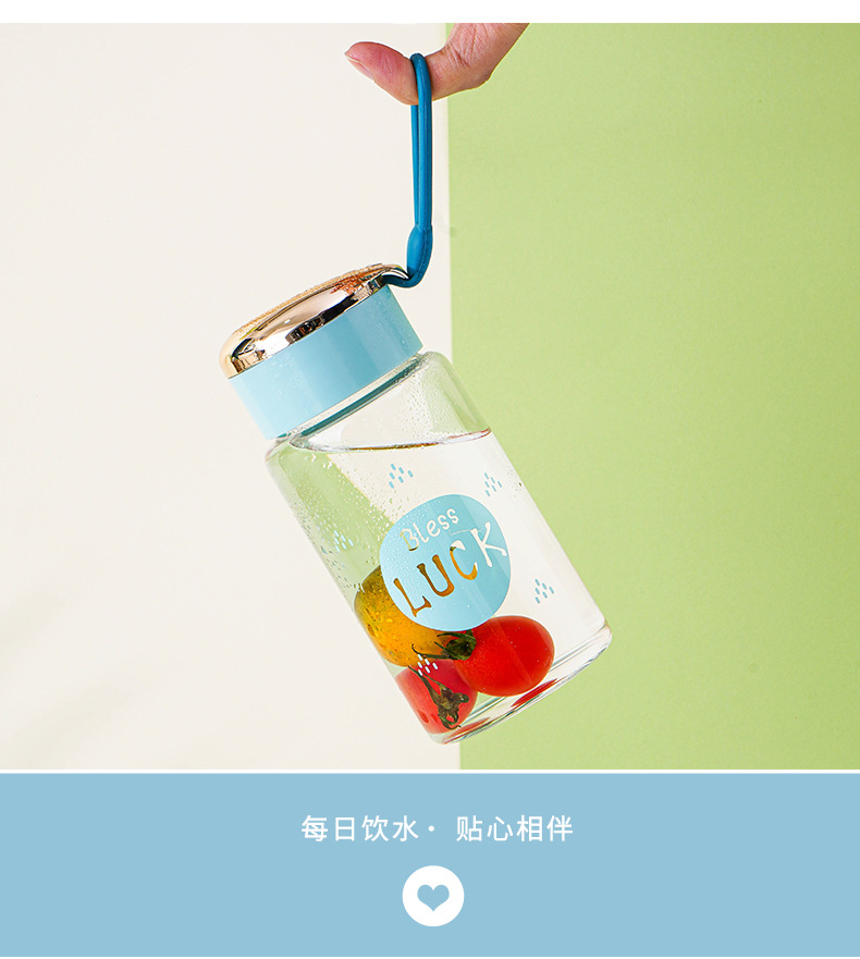 网红高颜值杯子玻璃2021迷你小巧便携可爱创意办公室情侣水杯代发详情33