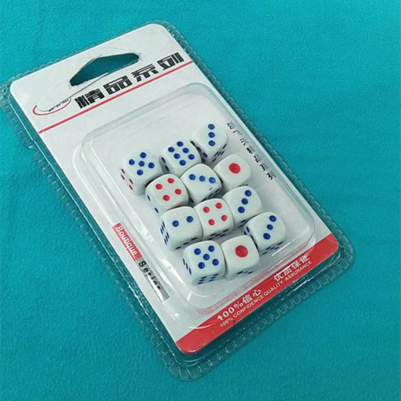 Mahjong dice, acrylic number sieve, bar KTV dice, nightclub chess and card entertainment dice, 2-yuan supply pic 4