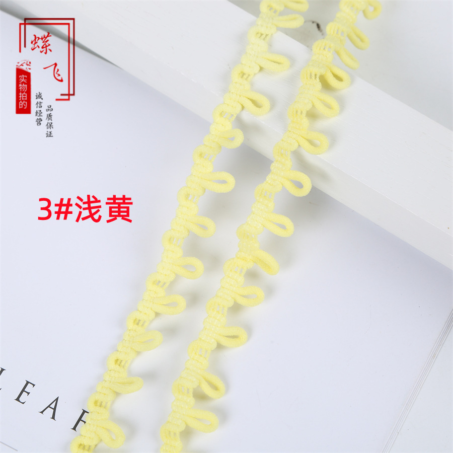 Available in stock: 35 colors of accessories, elastic buttonholes, elastic lace, removable caps, collar buckles, elastic and tight buckles, and button loops pic 15