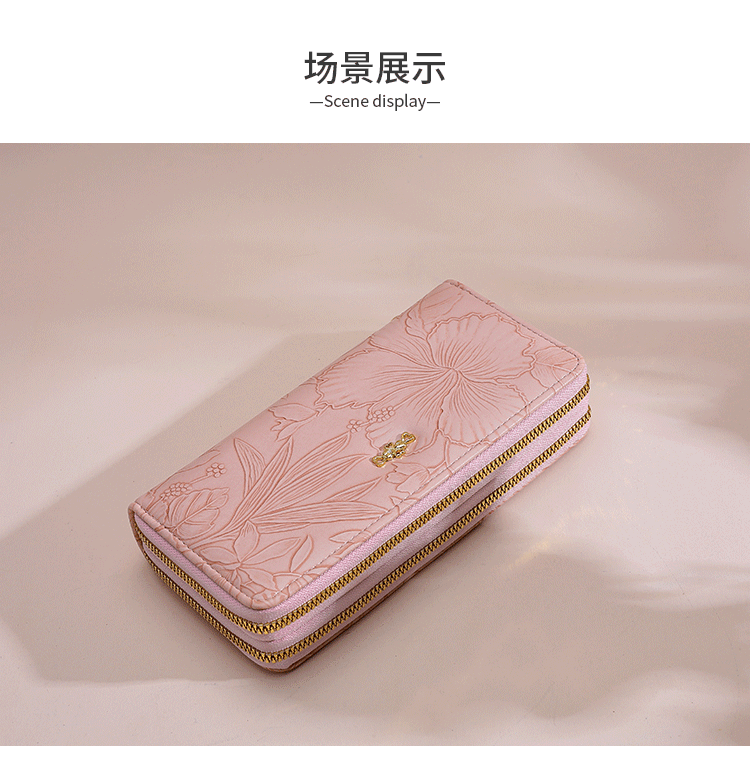 钱包女士新款wallet时尚长款大容量手拿包高级感好质量长款钱夹详情31