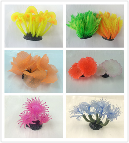 Wholesale of simulated coral fish tank landscape decoration items, simulated sea anemone aquarium supplies for the underwater world pic 30