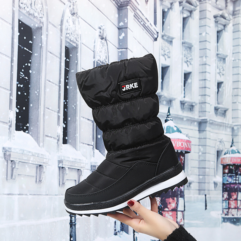 俄罗斯跨境外贸大码2023秋冬新款加绒加厚雪地靴女棉靴Snow boots详情47