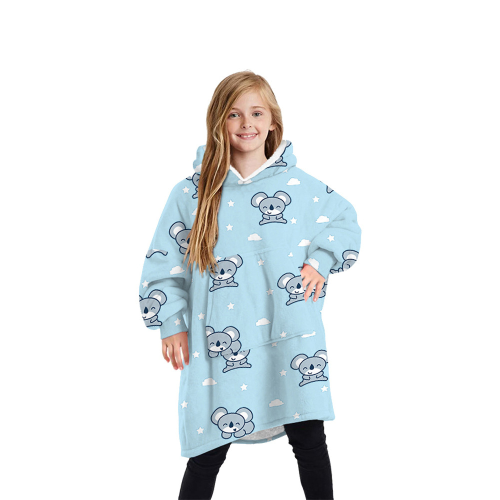 Europa y Estados Unidos comercio exterior ropa de hogar impresión digital 3D otoño invierno navidad caliente flock algodón una pieza padre hijo pijama sudadera pic 22