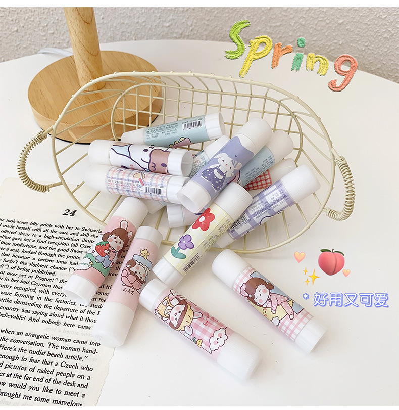 PVA固体胶小号 办公用品固体胶棒9克胶棒粘性好 学生文具热销推荐详情14