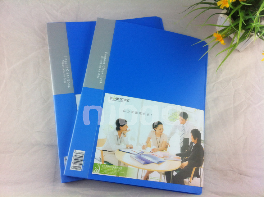 【 Factory Direct Sales 】 Kangbai Office A3503A High-end PP Document Book, folder and file Bag A3503A with A3/30 pages pic 36