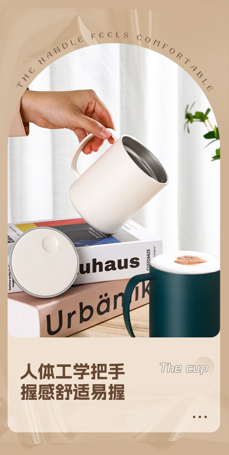 316 stainless steel mugs, vacuum insulated cups, coffee cups, home, office, dormitory, student double-layer insulated water cups, coffee insulated cups, milk tea insulated cups, stainless steel insulated cups pic 9