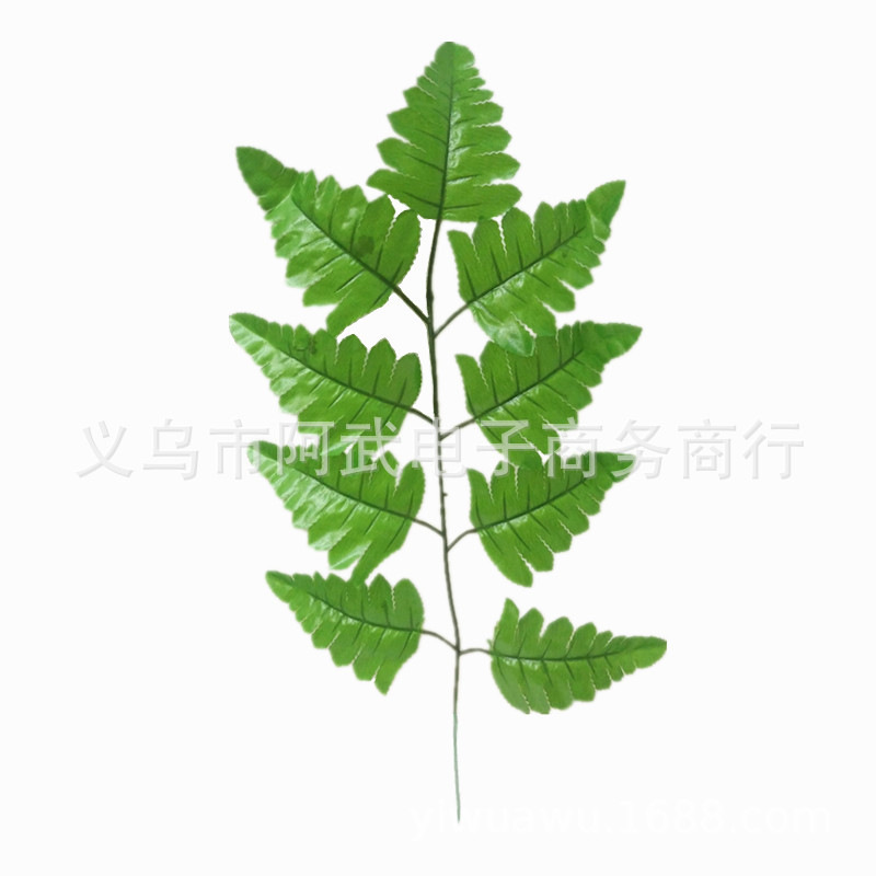 Wholesale of artificial Persian leaf plants for wall hanging, ceiling decoration, artificial green plants, and fern leaves for landscaping pic 15