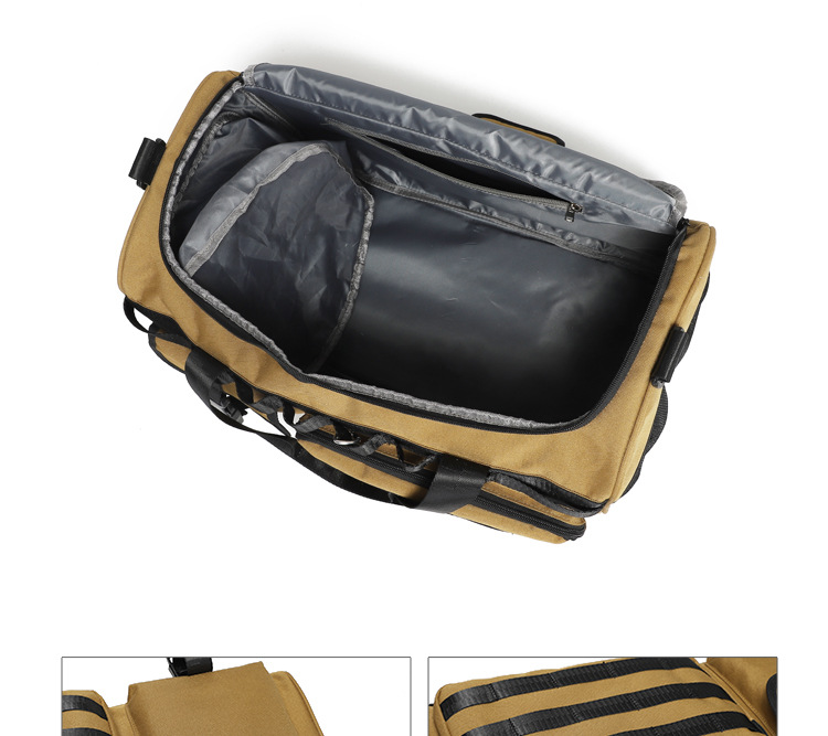 战术多功能健身包户外旅行袋旅游包手提包手提袋双肩背包详情6