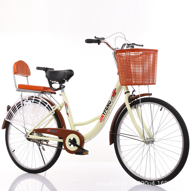 24寸26自行车成人轻便男女式成年实心胎中小学生淑女上班代步单车详情8