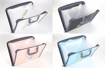 A5 Information book transparent multi-layer insert bag 20/30/60/100-page Lepu folder ticket storage bag album pic 6
