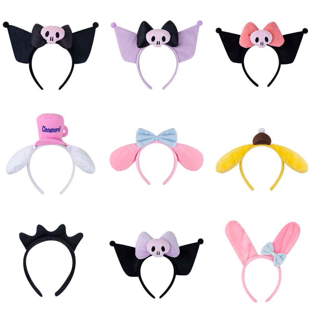 Easter animal headwear Pudding Dog cartoon cute Dalmatian headband Animal headwear plush headband pic 8