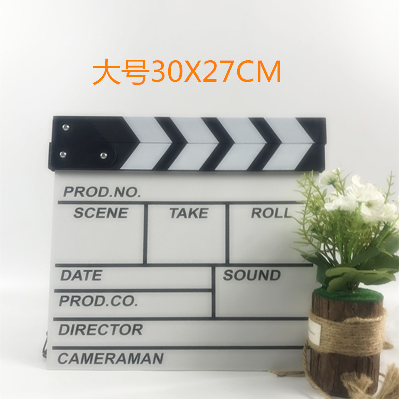 zakka creative wooden production board, director board, movie board, and wooden shooting props and ornaments pic 14