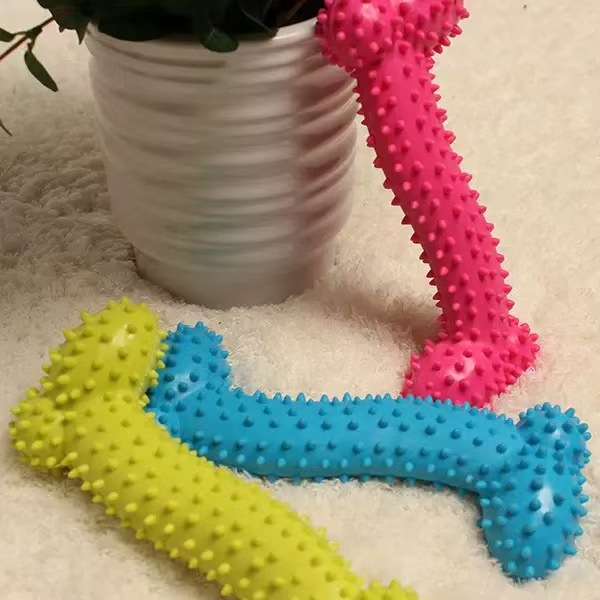 TPR large bone teething, chewable and easy-to-wash pet toys are sold directly from the factory across the entire network pic 5