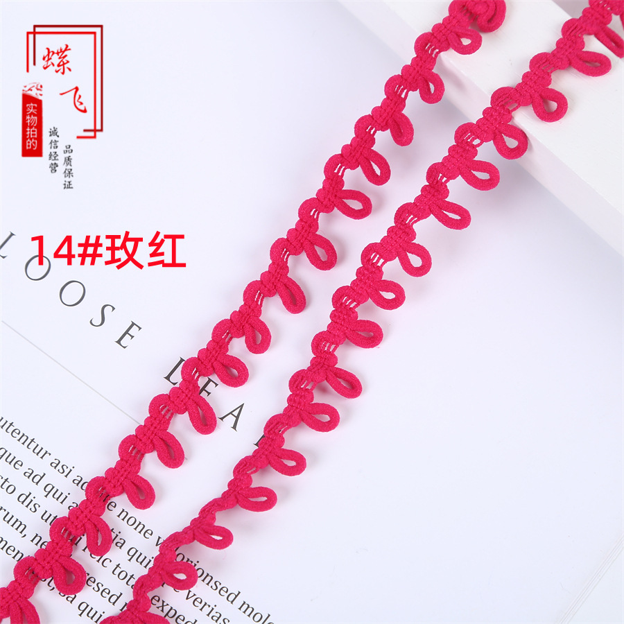 Available in stock: 35 colors of accessories, elastic buttonholes, elastic lace, removable caps, collar buckles, elastic and tight buckles, and button loops pic 26