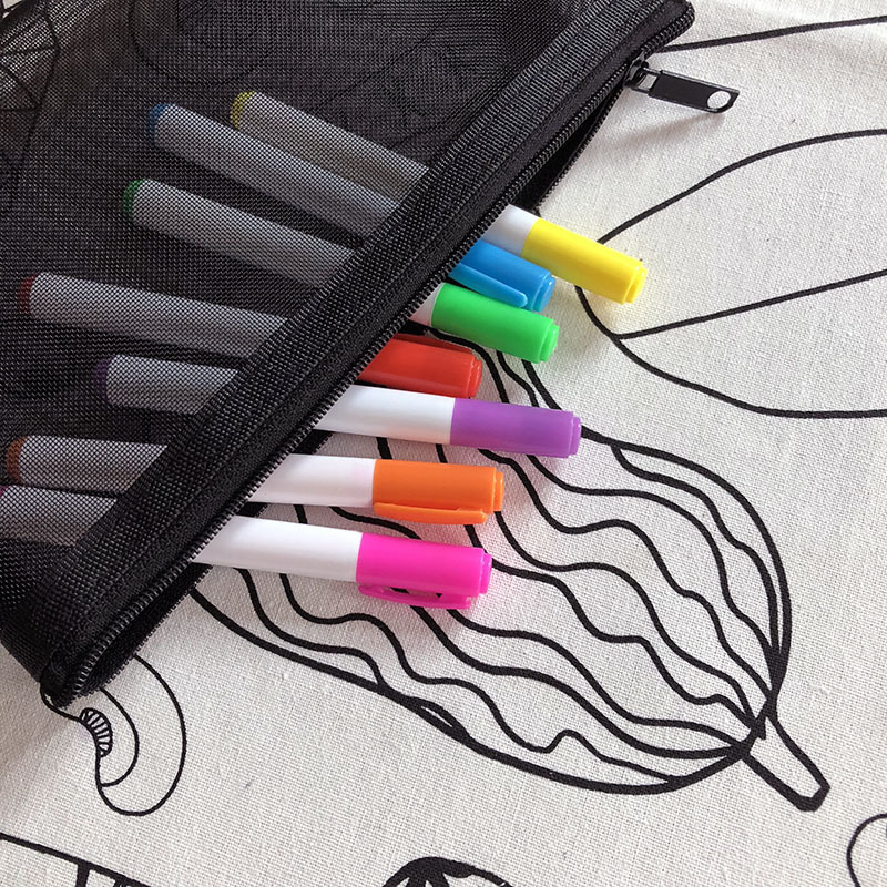 Cixi fabricante mini color highlighter small wholesale conjunto de papelería puede ser personalizado 6 color highlighter pic 4