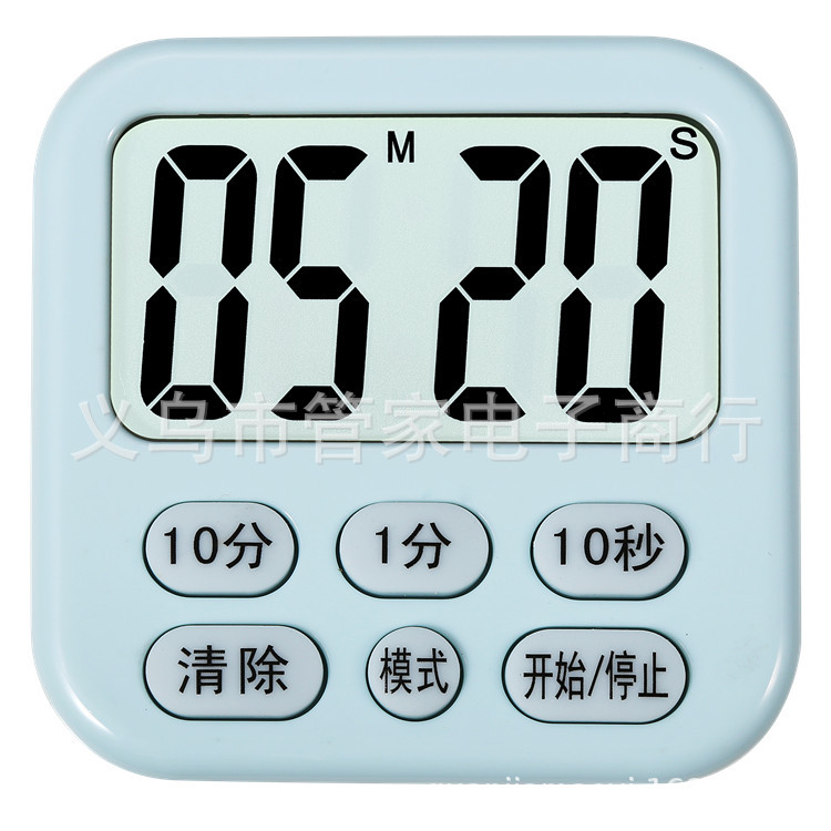 Electronic timer, countdown timer, student clock, stopwatch, time manager, kitchen reminder pic 2