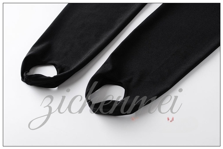 Old-fashioned smooth pedal pants, fitness pants, middle-aged and elderly women's pedal pants, loose leggings, elastic tight pants pic 12