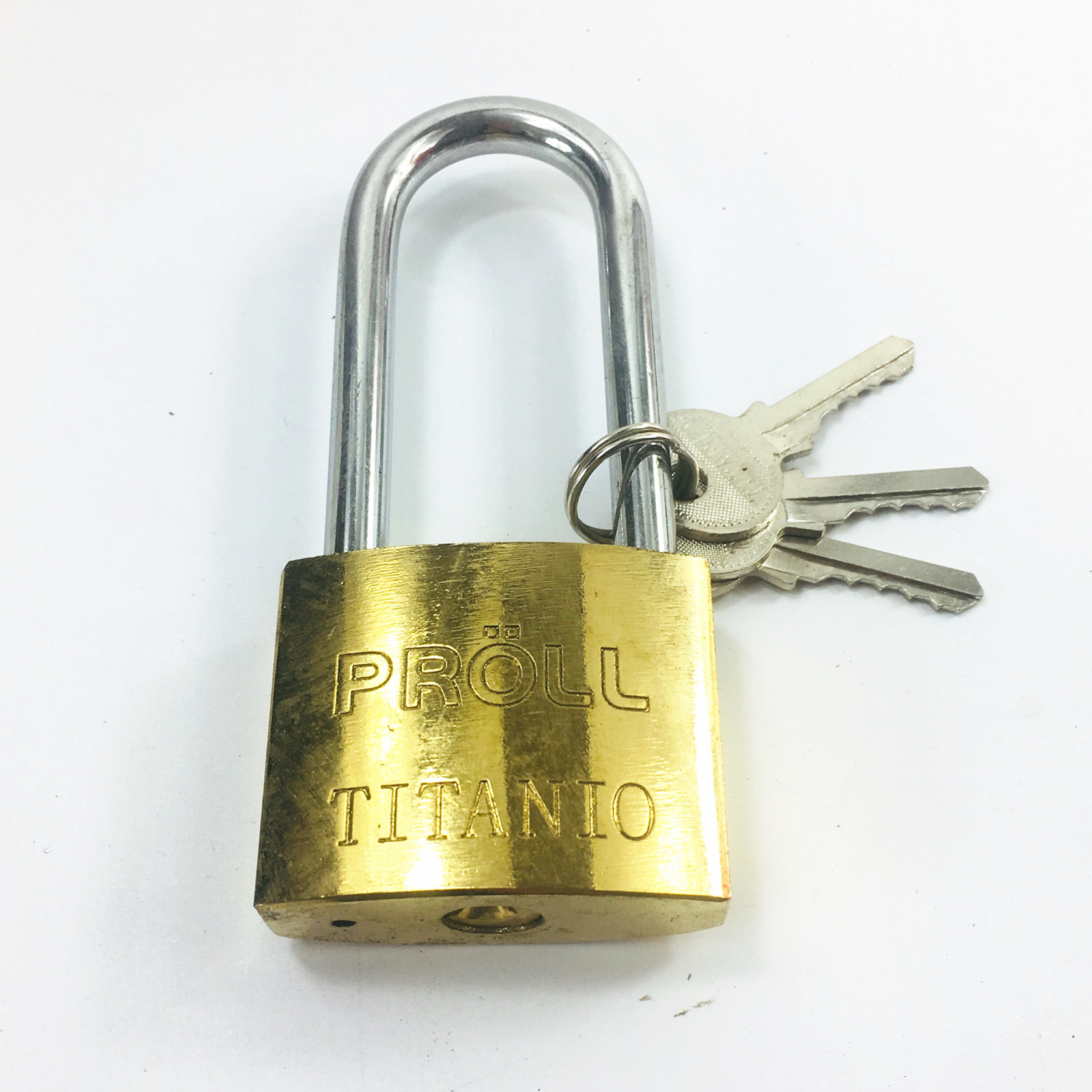 50 imitation copper padlock three keys 38 32 25 75 Student padlock door lock wholesale from 2 yuan to over 2 yuan pic 14