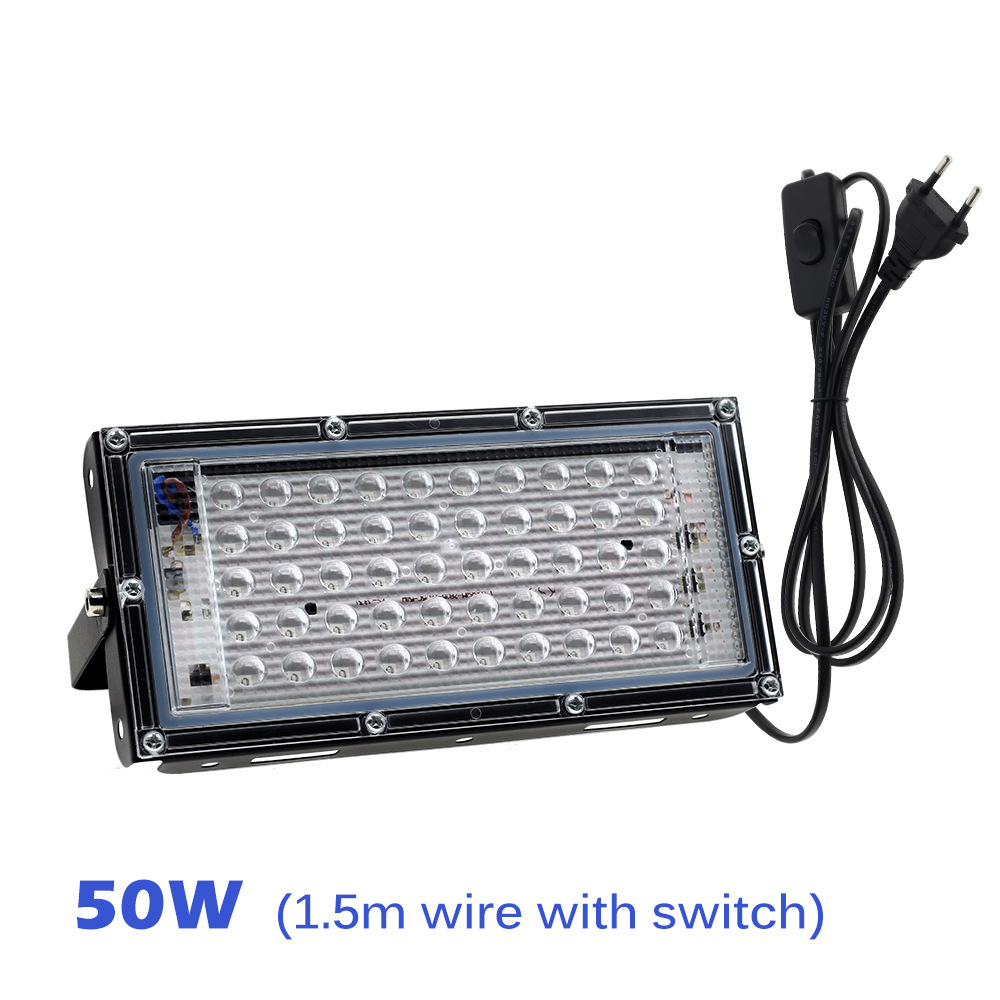 Cross-border 395nm ultraviolet floodlight, UV curing lamp, fluorescent Party stage light, black light drama performance light pic 13
