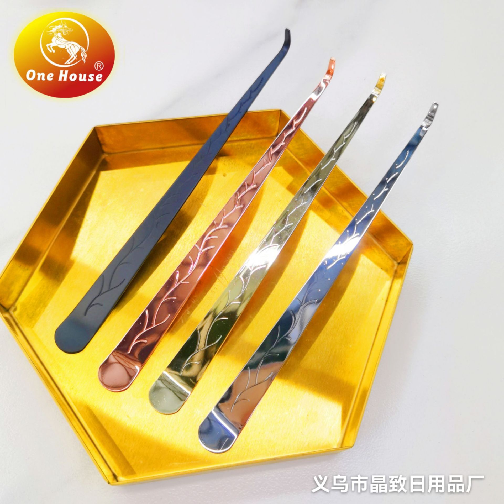 香薰蜡烛灭烛工具套装金属灭烛剪灭烛罩灭烛钩托盘点火器详情1