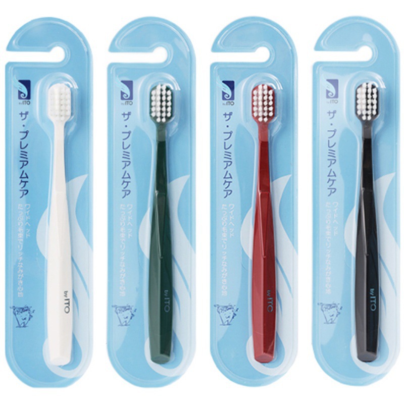 Japanese ito toothbrushes, manual soft bristles, high-density ultra-fine cleaning, antibacterial, wide-head bristles, wholesale for couples, men and women pic 4