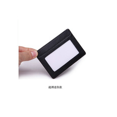 跨境头层牛皮卡包牛皮超薄卡套定防盗刷男士卡片包外贸真皮卡套瓯之信详情9