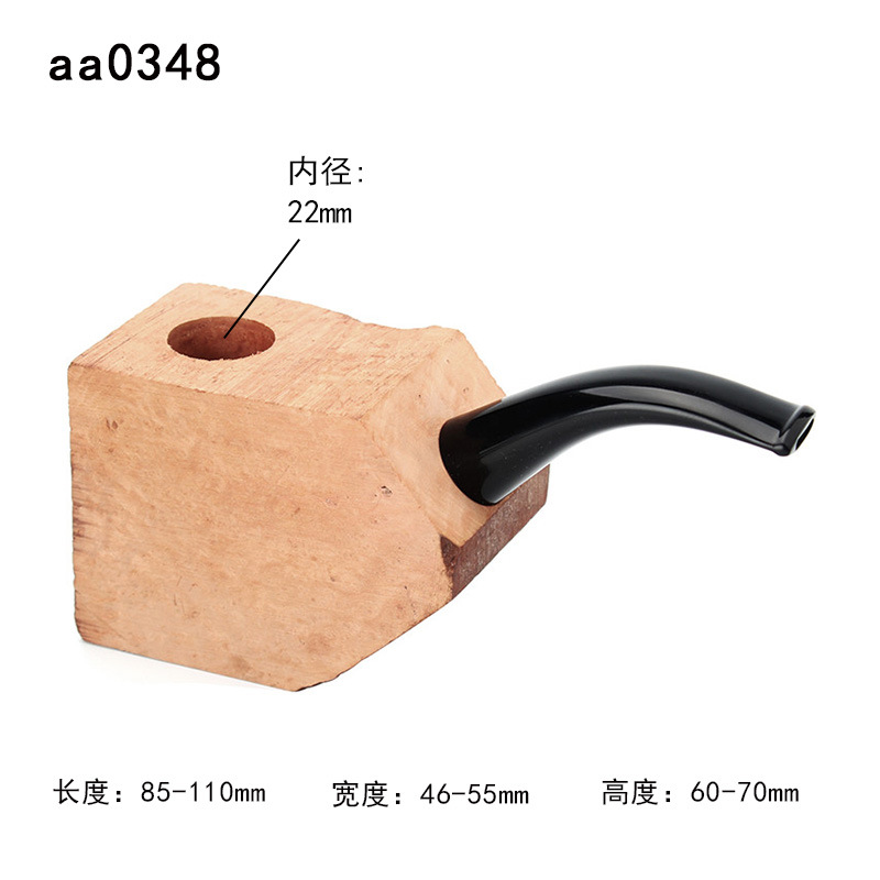 木香石楠木木料手工DIY石楠木烟斗斗胚石楠木根瘤原材料来图可做详情19