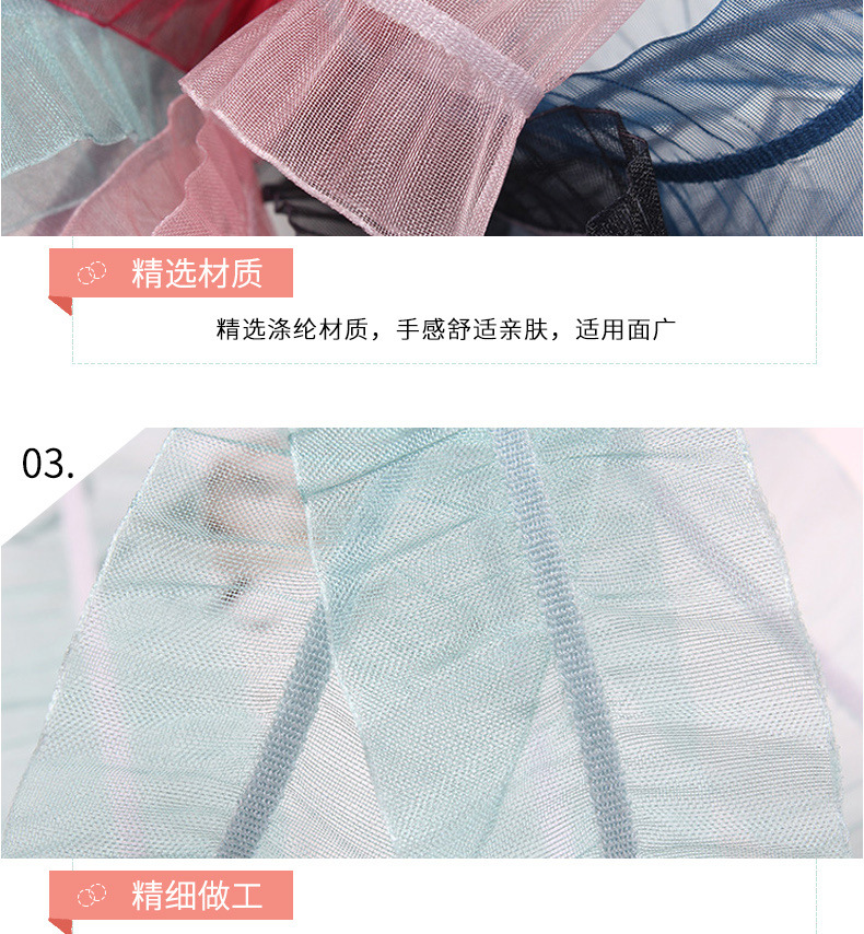 Korean single crepe yarn webbing DIY handmade ribbon bow material lotus leaf edge snow yarn single stripe crepe yarn webbing pic 10