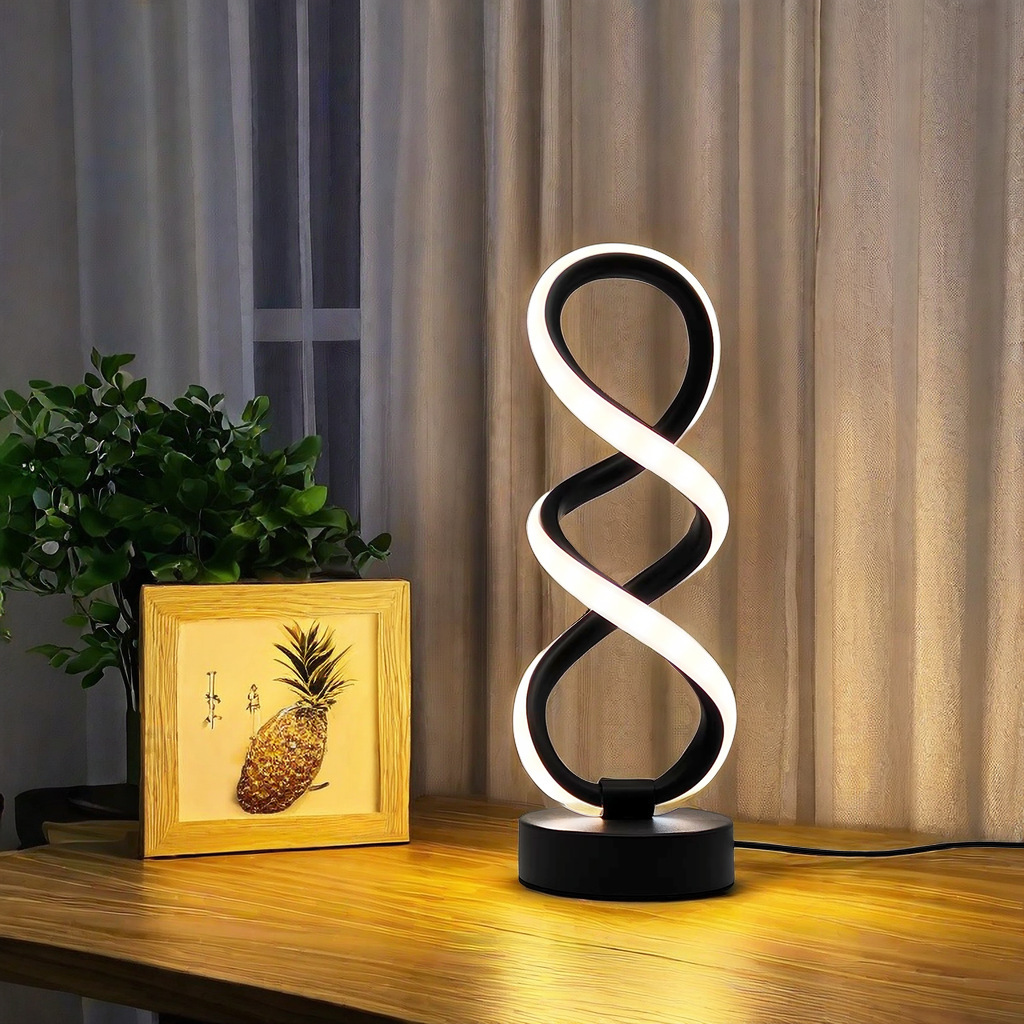 Creative bedroom lamp, high-end atmosphere, bedside night light, popular and best-selling night light, bar small table lamp pic 7