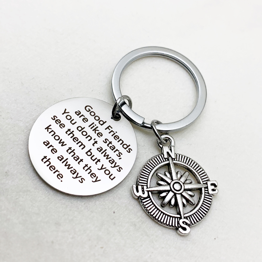 I LOVE YOU MORE THE END Amazon Bestseller Stainless steel keychain pic 12